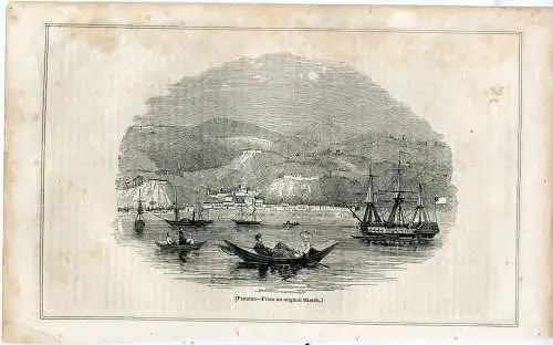 Panama. From An Original Sketch. Gravierkunst Auf La Holz. Jahrhundert