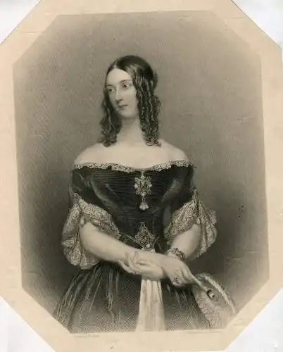 Helen Selina, Lady Dufferin - Gravierkunst Alt/Antik