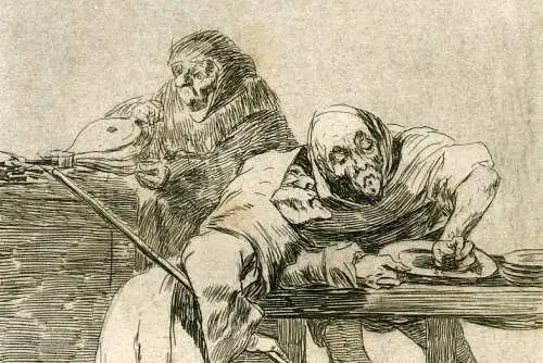 Despacha Als Dispiertan, Gravierkunst Nr 78 Original De Goya 5ª Ausgabe (