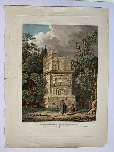 Gräber De Die Scipio,Tarragona - Alexandre Laborde - Gravierkunst Alt/Antik 1810