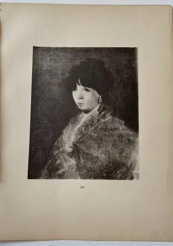 Fotogravur De Jung Mit Manton Grau, Kopie De Francisco De Goya
