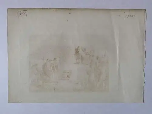 Stuhl De Felipe II IN / Auf / Im Der Escorial - Alexandre Laborde - Alt Gravur