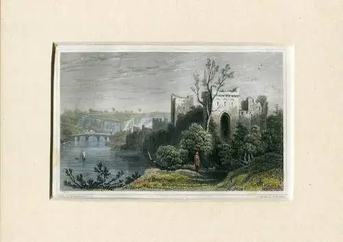 Chepstow Castle Gravierkunst Bei H. W. Bond, Drew H.Gastineau