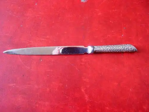 Brieföffner Antiguo. Griff Silber (Antique Letter Opener, Ancien Coupe Papier