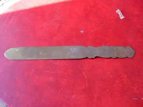 Antiker Brieföffner von / Aus Bronze (Antique,Letter Opener,Ancien Coupe Papier