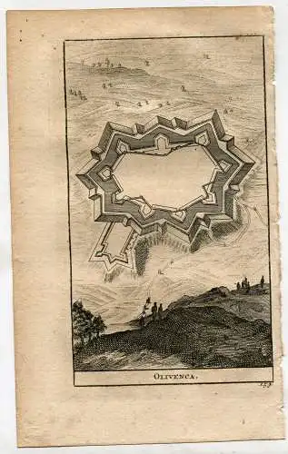 Badajoz. Olivenza. Gravierkunst Bei Peter Vander Aa, 1715 (Alvarez De Colmenar)