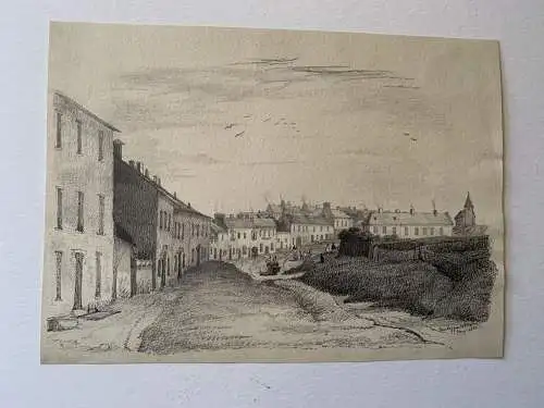 Escocia. Newbiggin Village, Musselburgh. Muster De Qualität Datiert IN 1861