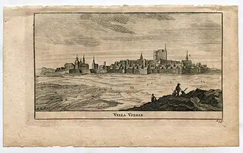 Portugal. Villa Vizosa. Gravierkunst Bei Pieter Vander Aa. 1715 (Alvarez De