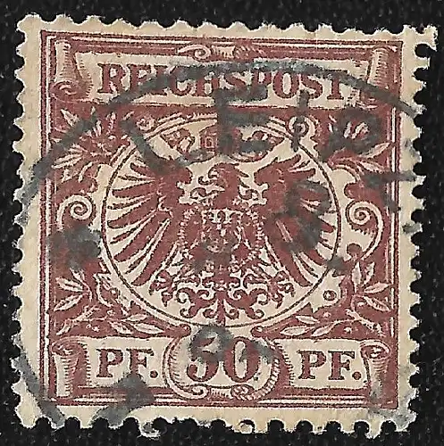 Deutsches Reich 1889 Nr 50ab Gestempelt (Posten) 