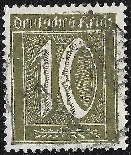 Deutsches Reich 1921 Nr 159b Gestempelt (Posten) 1067172448