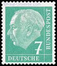 BRD - Michelnummer 181 - Theodor Heuss - gestempelt