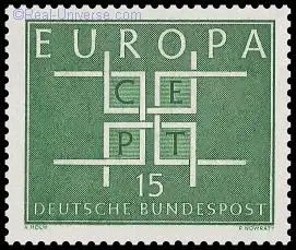 BRD - Michelnummer 406 - Europa 1963 - gestempelt