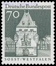 BRD - Michelnimmer 497 - Deutsche Bauwerke - Soest / Westfalen - gestempelt