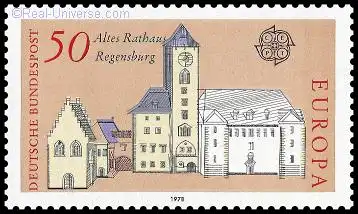 BRD - Michelnummer 970 - Altes Rathaus Regensburg - gestempelt