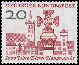 BRD - Michelnummer 290 - 1000 Jahre Trierer Hauptmarkt - gestempelt