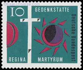 BRD - Michelnummer 397 - Gedenkstätte Regina Martyrum - gestempelt