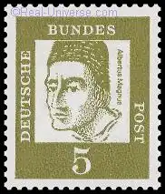 BRD - Michelnummer 347y - Bedeutende Deutsche – Albertus Magnus - gestempelt 