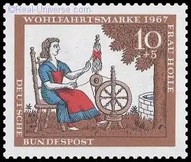 BRD - Michelnummer 538 - Wohlfahrtsmarke 1967 - Frau Holle - gestempelt