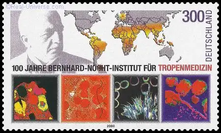 BRD - Michelnummer 2136 - 100 Jahre Bernhard-Nocht-Institut für Tropenmedizin - gestempelt
