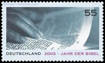 BRD - MiNr.: 2312 - Jahr der Bibel - gestempelt