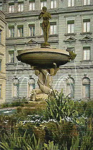 AK Leipzig. Zierbrunnen. ca.1907