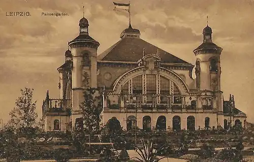 AK Leipzig. Palmengarten. ca. 1905, Postkarte, Dr. Trenkler & Co., gebraucht gut