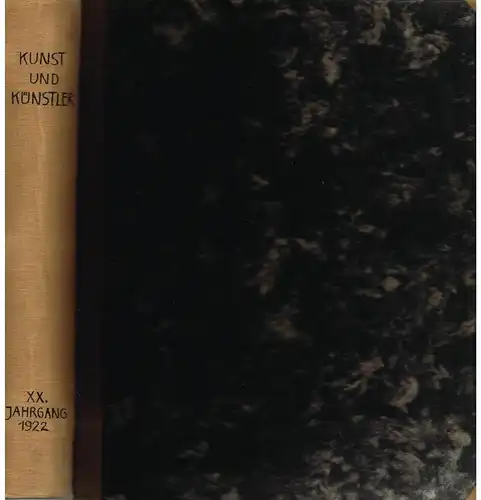 Zeitschrift: Kunst und Künstler. Jahrgang 20, Scheffler, 1922, Bruno Cassirer