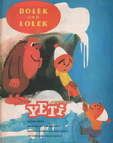 Heft: Bolek und Lolek Yeti. Mech / Nehrebecki, 1979, Domowina, gebraucht, gut