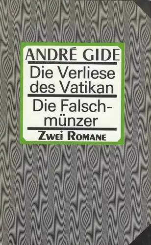 Buch: Die Verliese des Vatikans. Die Falschmünzer, Gide, Andre. 1978