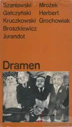 Buch: Polnische Dramen, Janke, Jutta. 1966, Volk und Welt, gebraucht, gut