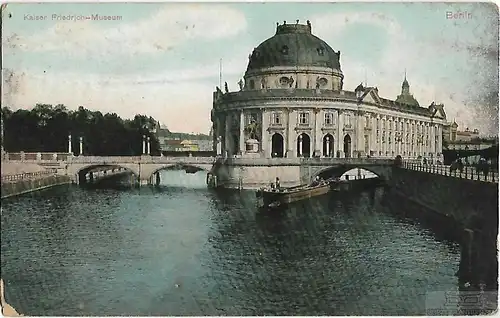 AK Berlin. Kaiser Friedrich Museum. ca. 1908, Postkarte. Ca. 1908