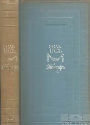 Sammlung Dieterich 65, Dichtungen, Jean Paul. 1940, gebraucht, gut 40729