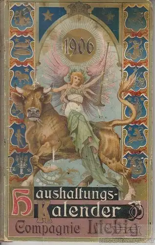 Buch: Haushaltungs-Kalender 1906. 1905, gebraucht, mittelmäßig