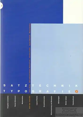 Buch: Avor Text - Avor DTP, GDP-Autorenkollektiv. Satztechnik und Typografie