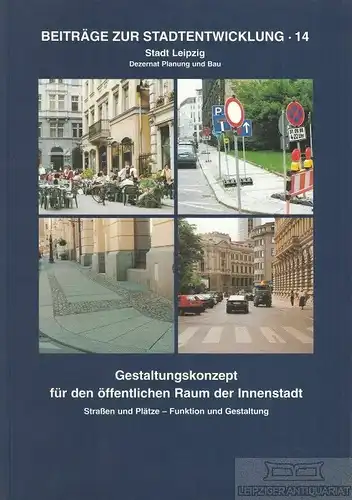 Buch: Gestaltungskonzept für den öffentlichen Raum der Innenstadt... Kunz. 1997