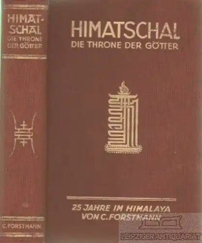 Buch: Himatschal, Forstmann, Carl. 1926, August Scherl, gebraucht, gut