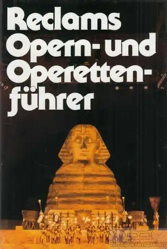 Buch: Reclams Opern- und Operettenführer, Fath, Rolf / Würz, Anton. 2 in 1 Bände