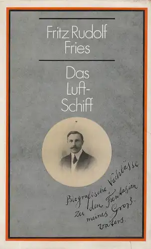 Buch: Das Luft-Schiff. Fries, Fritz Rudolf, 1975, Hinstorff Verlag