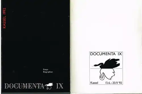 Buch: Documenta IX, Nachtigäller, Roland / Velsen, Nicola von. 3 Bände, 1992