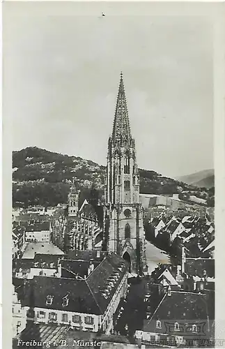 AK Freiburg i.B. Münster. ca. 1912, Postkarte. Ca. 1912, Verlag H. Sting