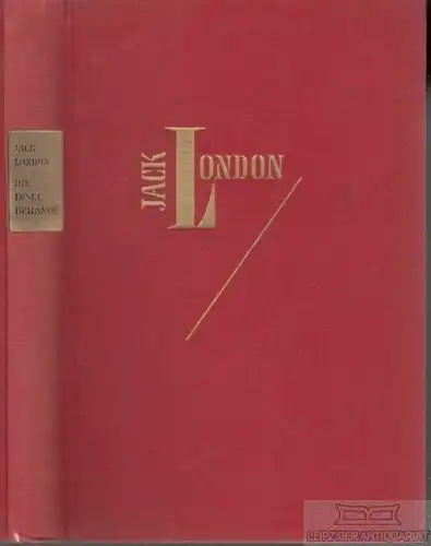 Buch: Die Insel Berande, London, Jack. 1953, Büchergilde Gutenberg