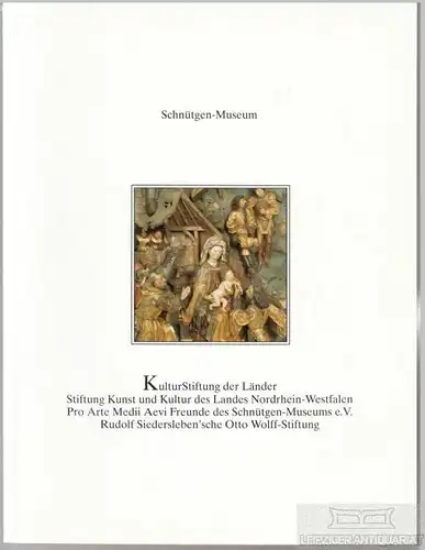 Buch: Schnütgen-Museum, Westermann-Angerhausen, Hiltrud. Patrimonia, 1993