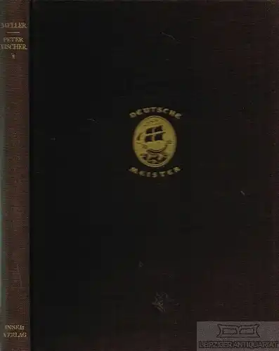 Buch: Peter Vischer der Ältere und seine Werkstatt, Meller, Simon. 1925 276844