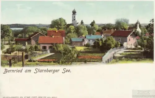 AK Bernried am Starnberger See. ca. 1913, Postkarte. Ca. 1913, gebraucht, gut