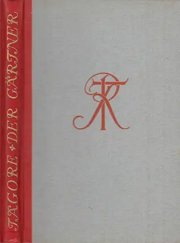 Buch: Der Gärtner, Tagore, Rabindranath, 1921, Kurt Wolff Verlag, gebraucht, gut