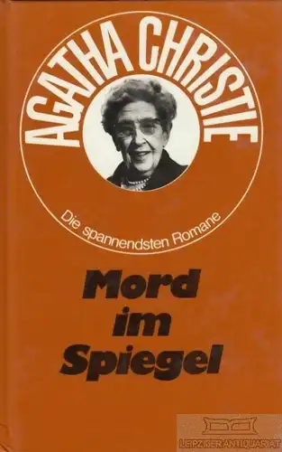 Buch: Mord im Spiegel, Christie, Agatha. Ca. 1980, Bertelsmann Club
