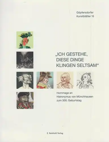 Buch: Ich gestehe, diese Dinge klingen seltsam, Gleisberg, 2020, Reinhold Verlag