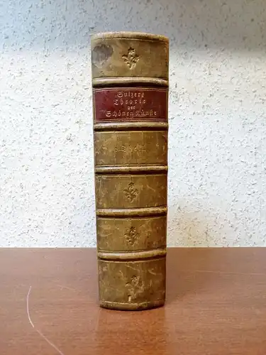 Buch: Allgemeine Theorie der schönen Künste, 2. Teil. Sulzer, 1777, Heilmann