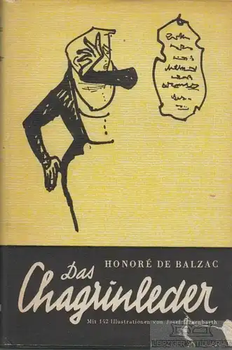 Buch: Das Chagrinleder, Balzac, Honore de. 1956, Verlag Phl. Reclam jun