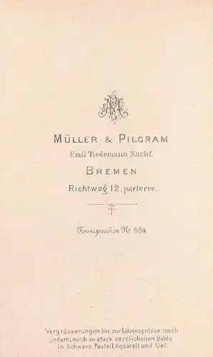 Fotografie Müller & Pilgram - Portrait Junger Herr, Fotografie, gebraucht, gut